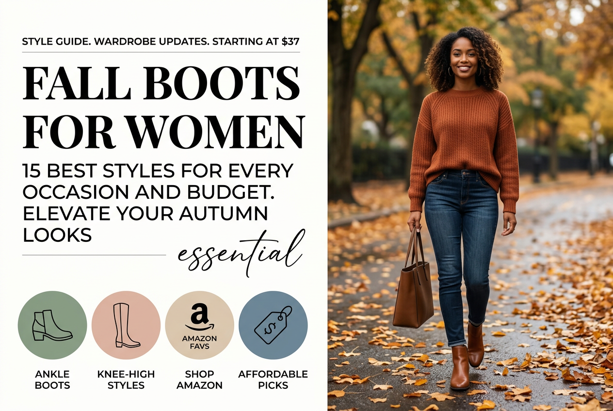 Fall Boots for Women: 15 Best Styles Starting at $37