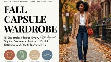Fall Capsule Wardrobe: 15 Essential Pieces Every Stylish Woman Needs