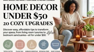 Home Decor Under $50: 20 Cozy Upgrades to Refresh Your Space for Less
