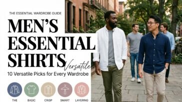 Men's Essential Shirts: 10 Versatile Picks for Every Wardrobe