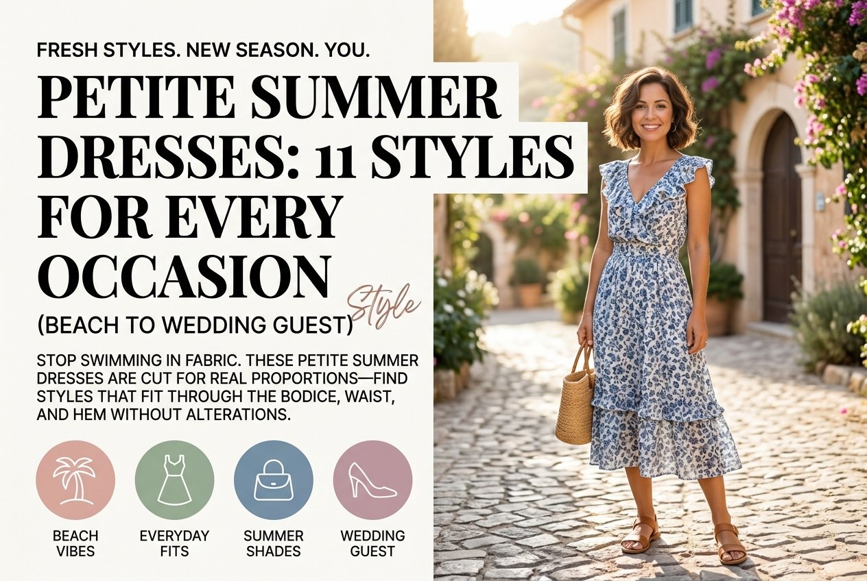 Petite Summer Dresses: 11 Styles for Every Occasion (Beach to Wedding Guest)