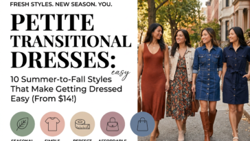 Petite Transitional Dresses: 10 Summer-to-Fall Styles That Make Getting Dressed Easy (From $14!)