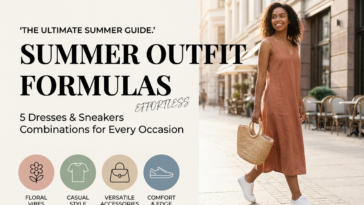 Summer Outfit Formulas: 5 Dresses & Sneakers Combinations for Every Occasion