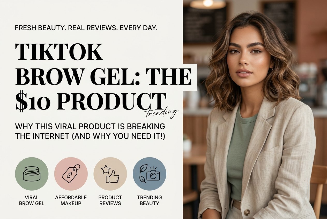 TikTok Brow Gel: The $10 Product That's Breaking the Internet (And Why You Need It!)