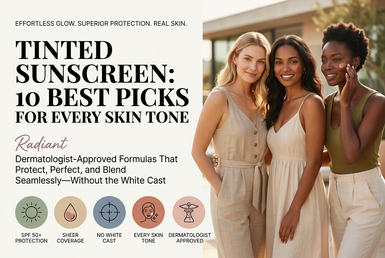 Tinted Sunscreen: 10 Best Dermatologist-Approved Picks for Every Skin Tone