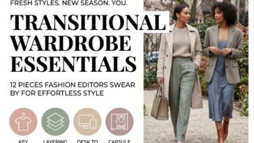 Transitional Wardrobe Essentials: 12 Pieces Fashion Editors Swear By for Effortless Style