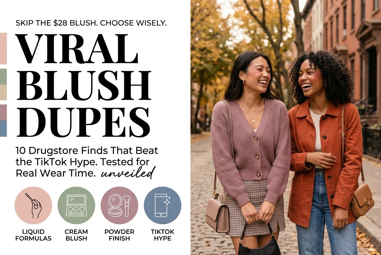 Viral Blush Dupes: 10 Drugstore Finds That Beat the TikTok Hype