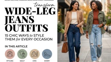 Wide-Leg Jeans Outfits: 15 Chic Ways to Style Them for Every Occasion