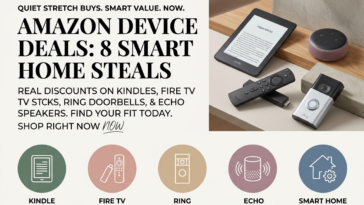 Amazon Device Deals: 8 Smart Home & Entertainment Steals to Shop Right Now