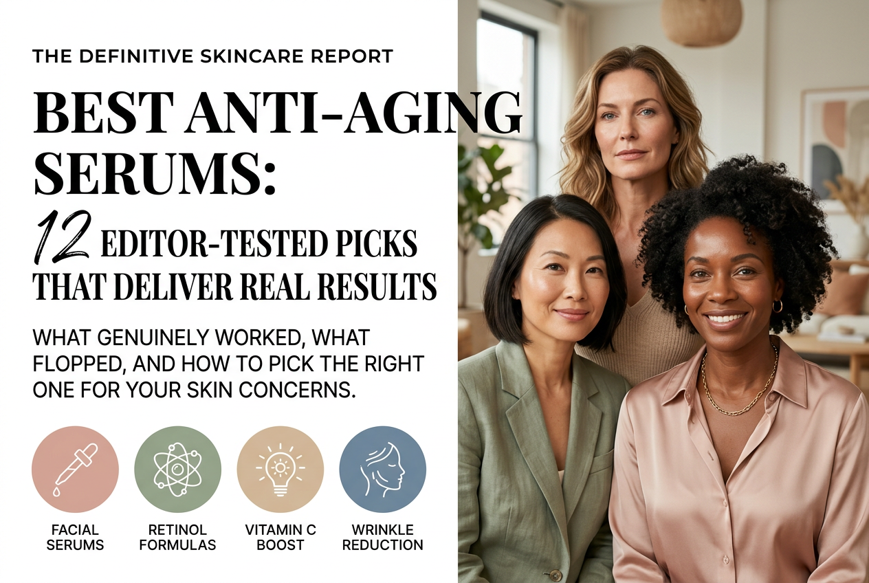 Best Anti-Aging Serums: 12 Editor-Tested Picks That Deliver Real Results