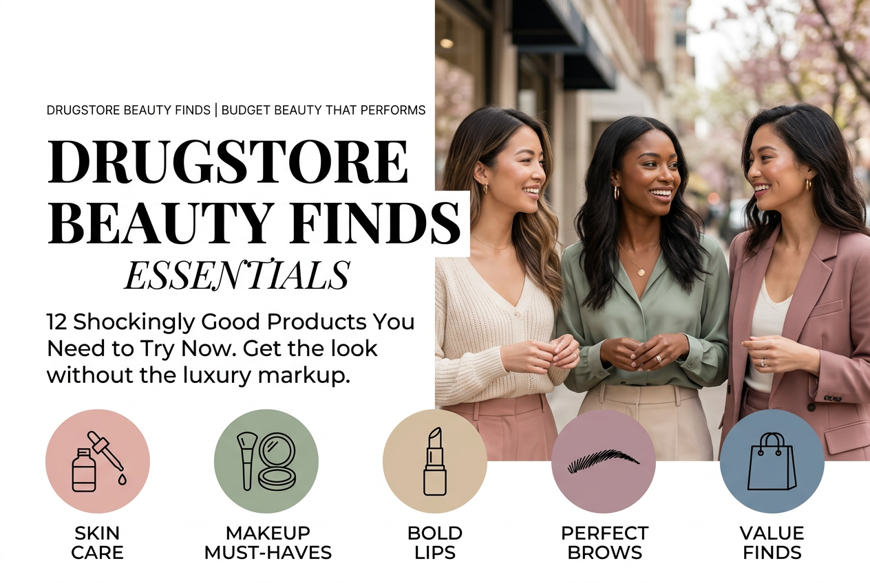 Drugstore Beauty Finds: 12 Shockingly Good Products You Need to Try Now