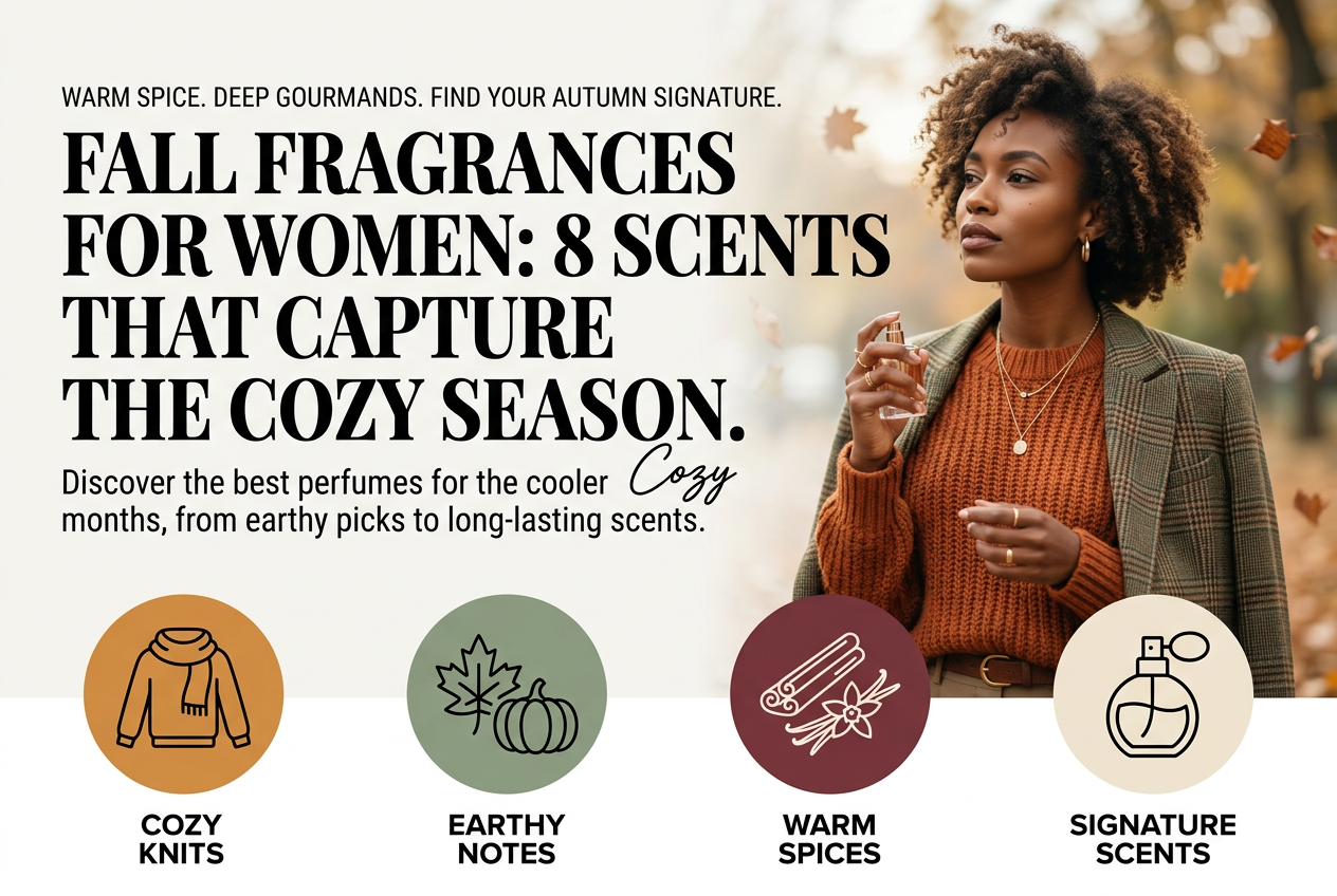 Fall Fragrances for Women: 8 Scents That Capture the Cozy Season