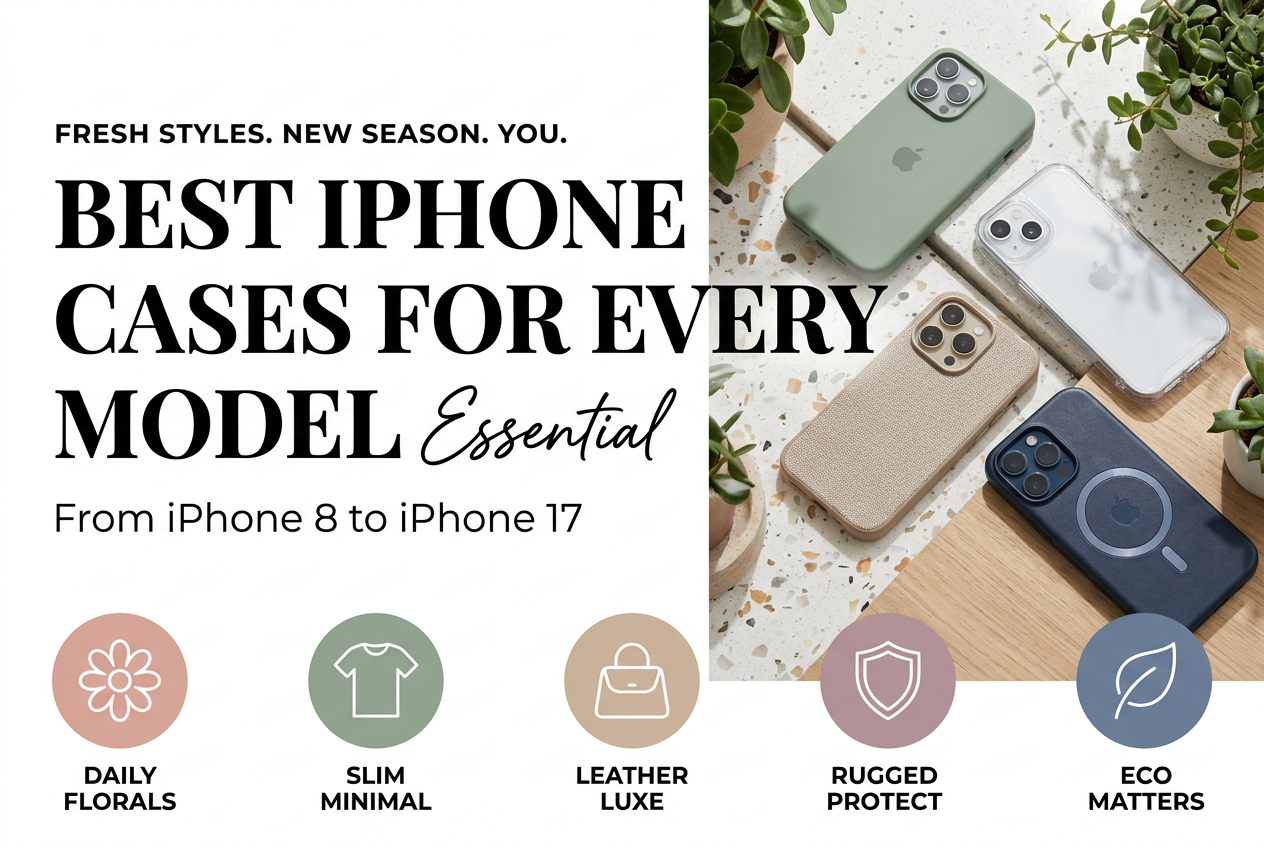 Best iPhone Cases for Every Model: From iPhone 8 to iPhone 17
