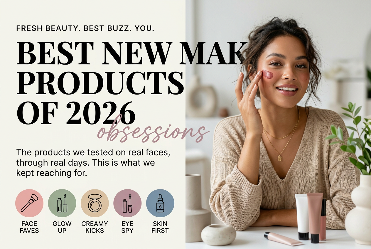Best New Makeup Products of 2026: Editor's Picks & Team Obsessions — best new makeup products 2026