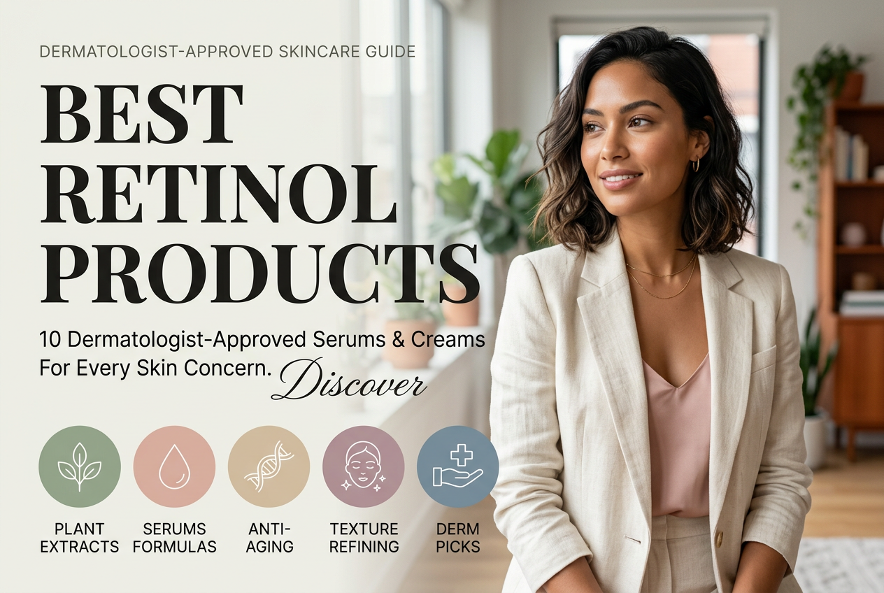 Best Retinol Products: 10 Dermatologist-Approved Serums & Creams for Every Skin Concern