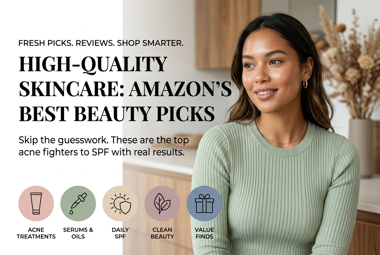 High-Quality Skincare: Amazon's Best Beauty Picks for 2026 — best skincare products on Amazon