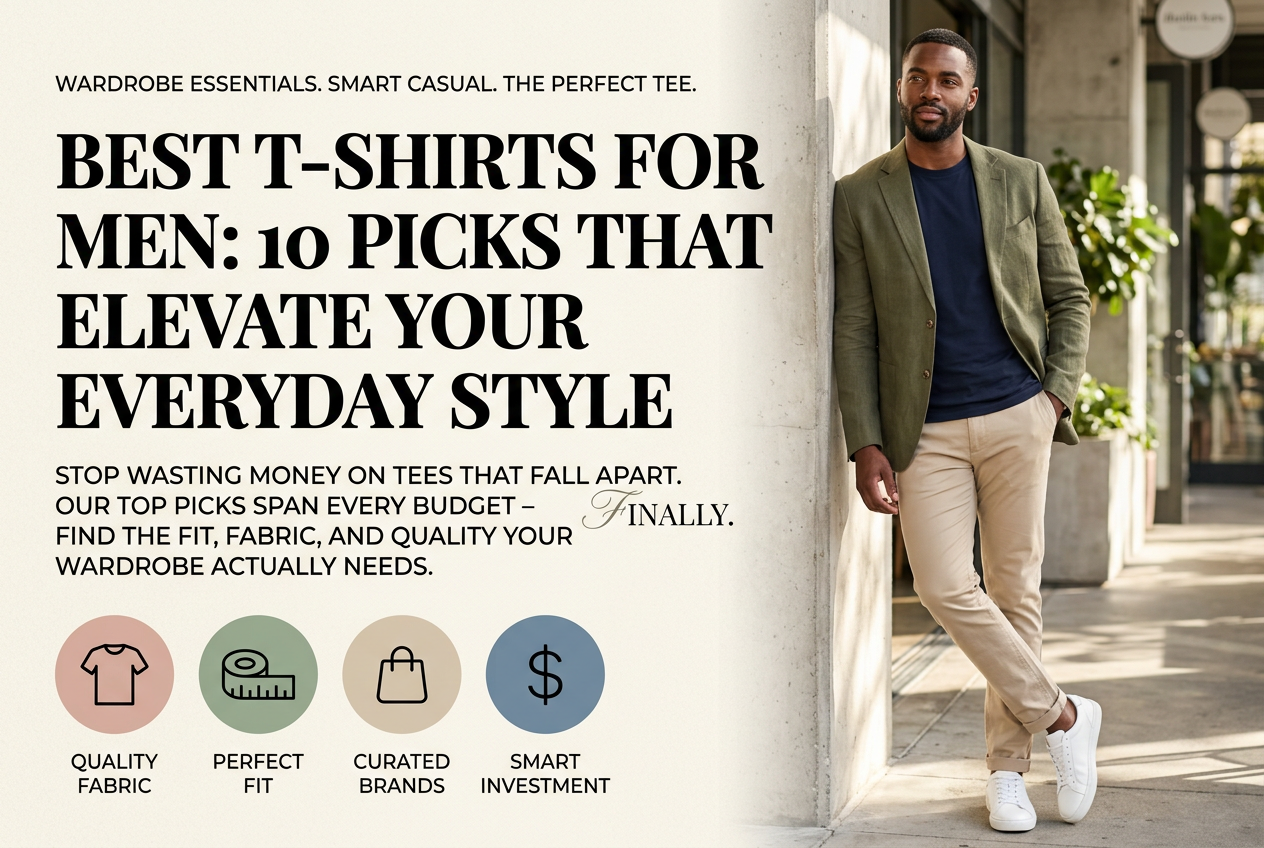Best T-Shirts for Men: 10 Picks That Elevate Your Everyday Style