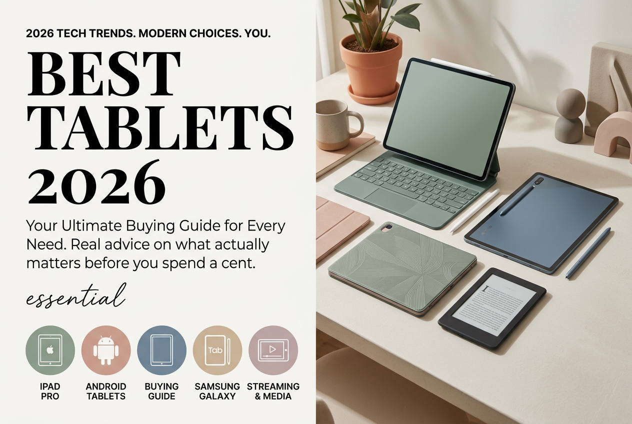 Best Tablets 2026: Your Ultimate Buying Guide for Every Need