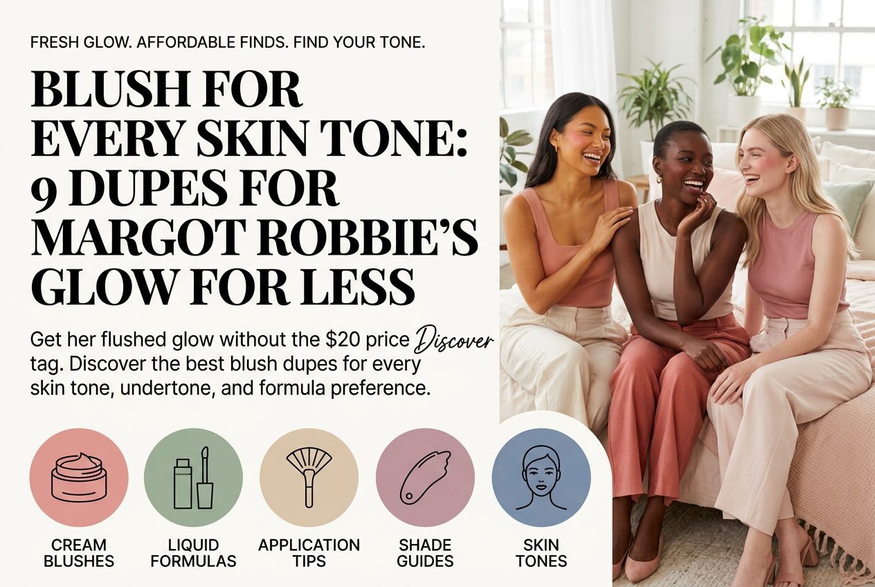 Blush for Every Skin Tone: 9 Dupes for Margot Robbie's Flushed Glow for Less