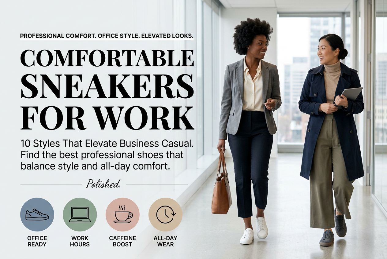 Comfortable Sneakers for Work: 10 Styles That Elevate Business Casual