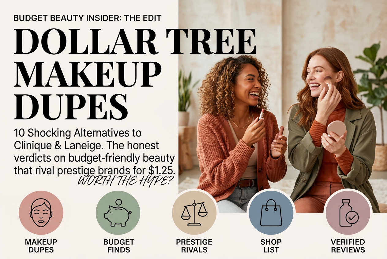 Dollar Tree Makeup Dupes: 10 Shocking Alternatives to Clinique & Laneige