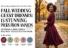 Fall Wedding Guest Dresses: 15 Stunning Picks From Amazon