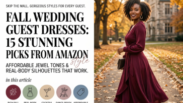 Fall Wedding Guest Dresses: 15 Stunning Picks From Amazon