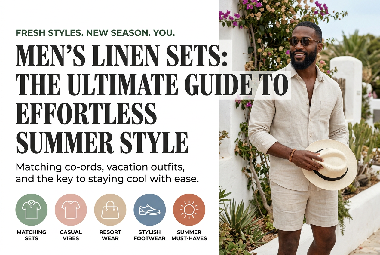 Men's Linen Sets: The Ultimate Guide to Effortless Summer Style
