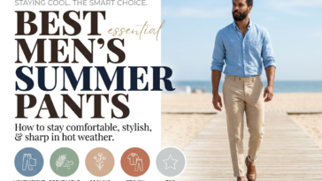 Men's Summer Pants: 5 Best Picks to Stay Cool & Comfortable