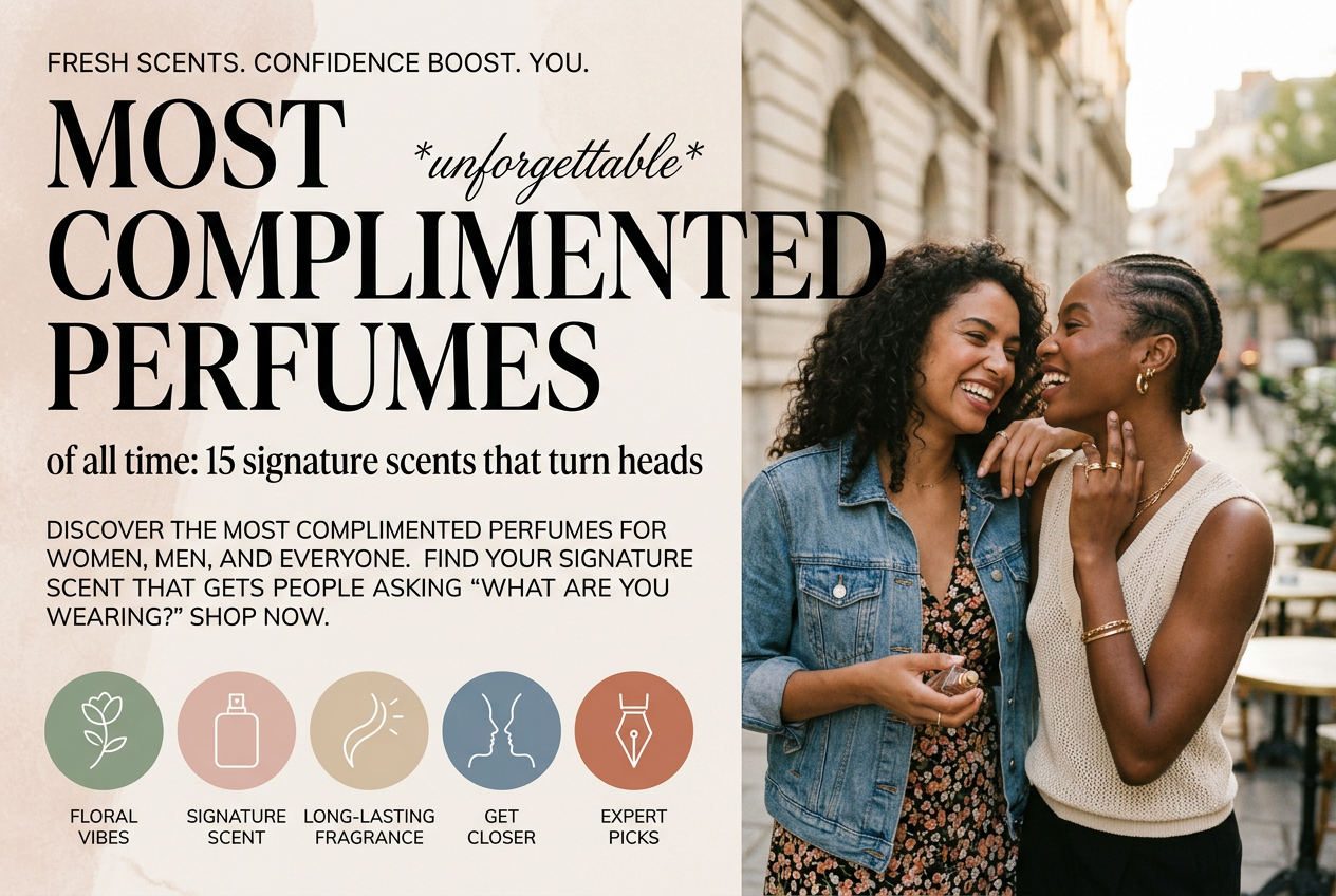 Most Complimented Perfumes of All Time: 15 Signature Scents That Turn Heads