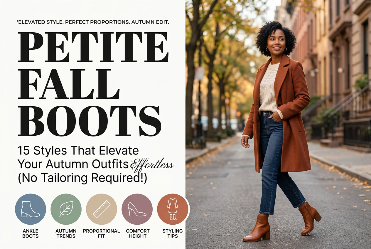 Petite Fall Boots: 15 Styles That Elevate Your Autumn Outfits (No Tailoring Required!)