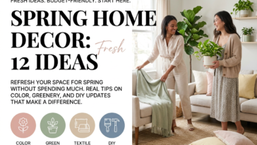 Spring Home Decor: 12 Budget-Friendly Ideas for a Fresh Look
