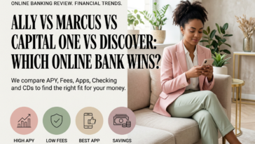 Ally vs Marcus vs Capital One vs Discover: Which Online Bank Wins on APY, Fees & App Experience