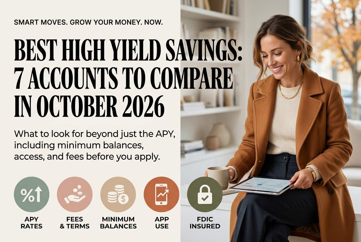 Best High Yield Savings: 7 Accounts to Compare in October 2026 — best high yield savings account
