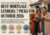 Best Mortgage Lenders: 7 Picks for October 2026