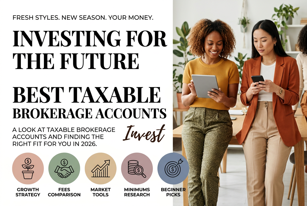 Best Taxable Brokerage Accounts: 7 Beginner Picks for 2026
