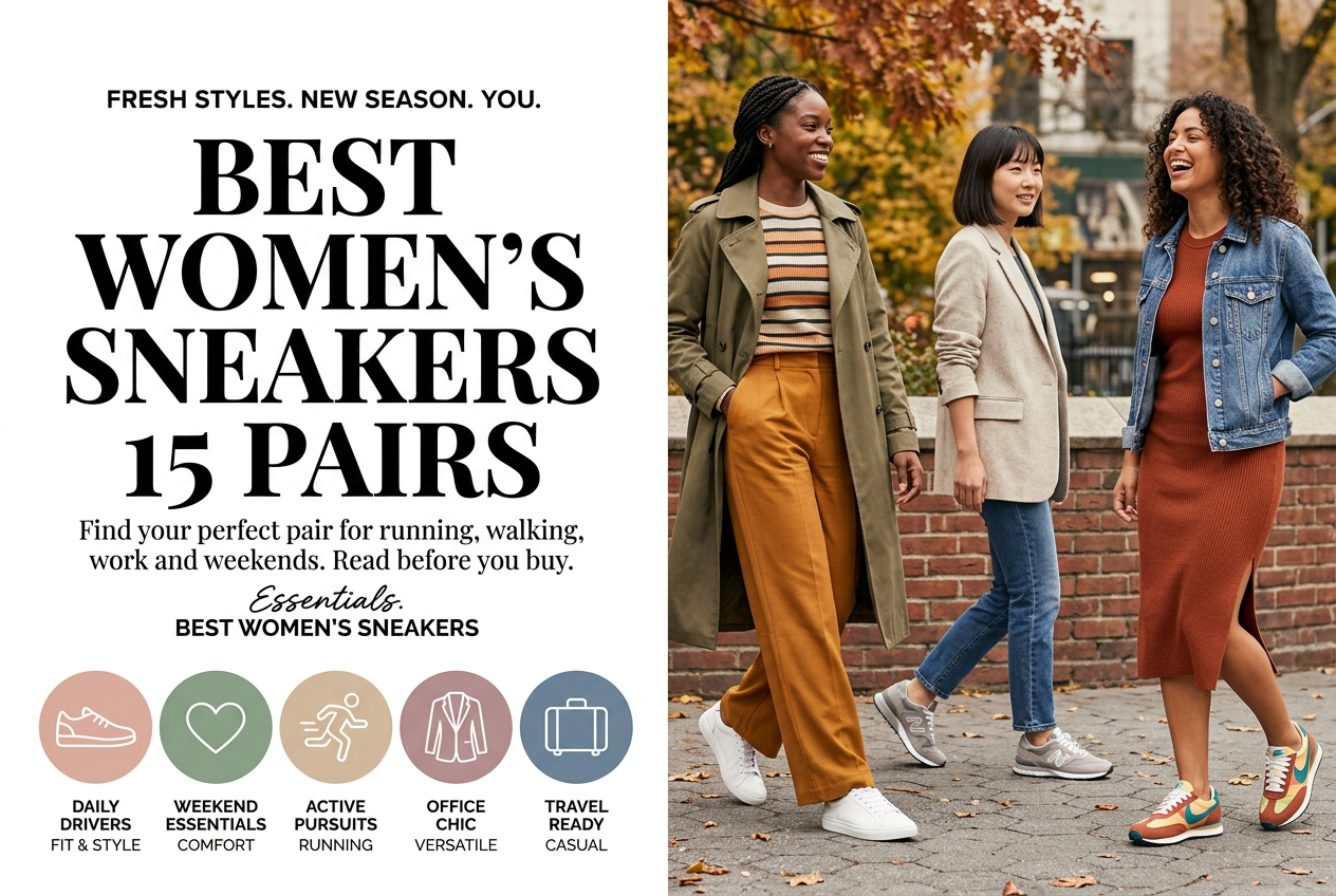 Best Women's Sneakers: 15 Pairs for Every Occasion