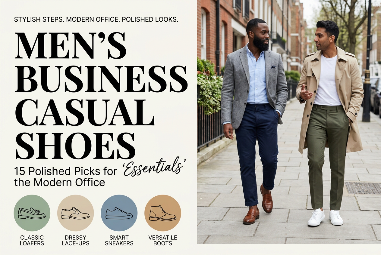 Men's Business Casual Shoes: 15 Polished Picks for the Modern Office
