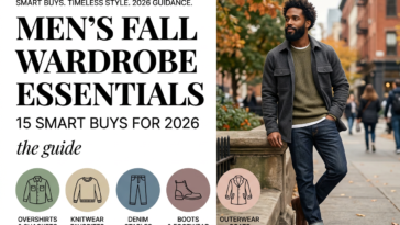 Men's Fall Wardrobe Essentials: 15 Smart Buys for 2026