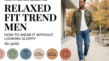 Relaxed Fit Trend Men: How to Wear It Without Looking Sloppy