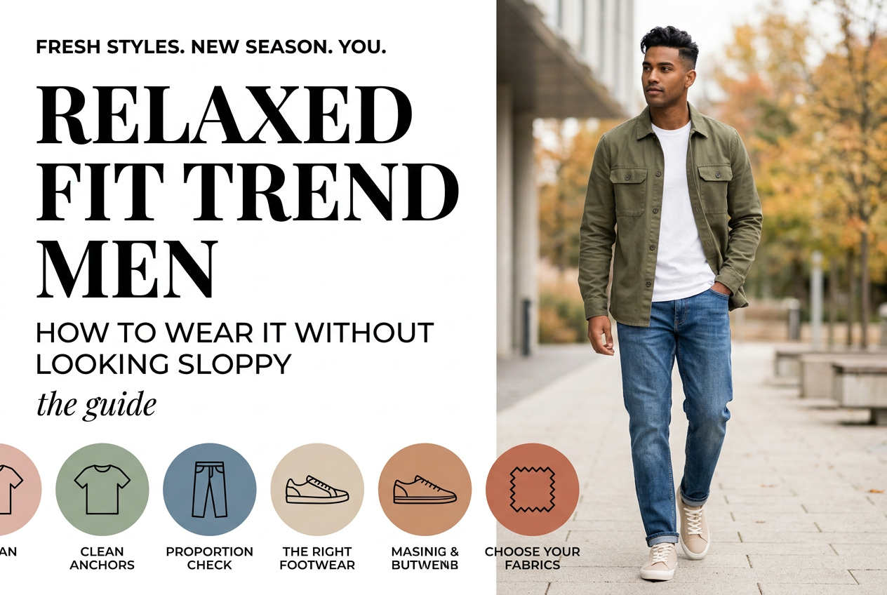 Relaxed Fit Trend Men: How to Wear It Without Looking Sloppy