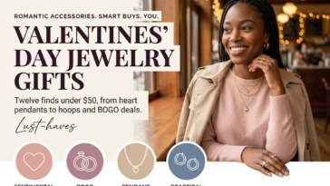 Valentines Day Jewelry Gifts: 12 Finds Under $50 and BOGO Deals